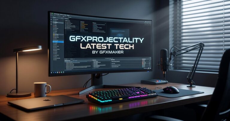 Gfxprojectality Latest Tech by Gfxmaker